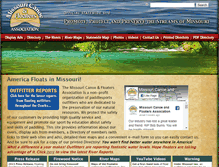 Tablet Screenshot of missouricanoe.org